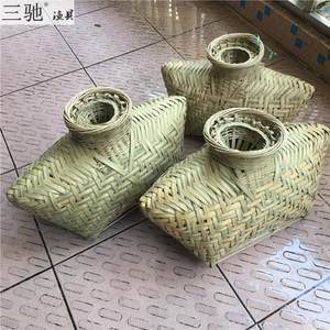 竹编鱼篓 民间工艺中的精巧与传承